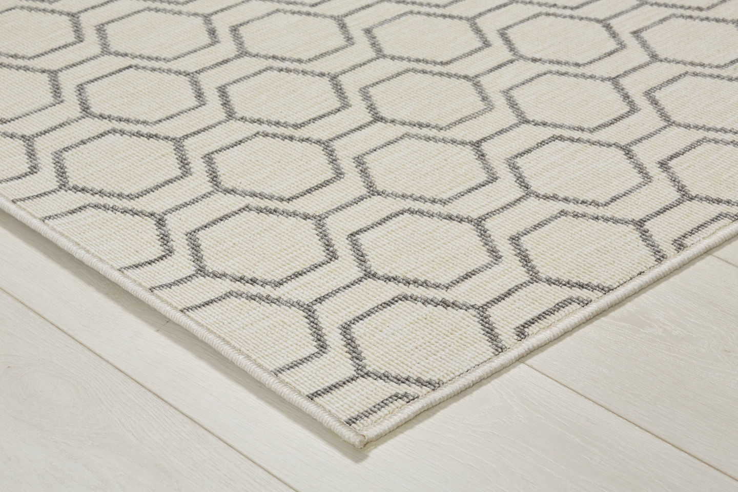 Sisustusmatto Cello Kenno 140x200cm valkoinen