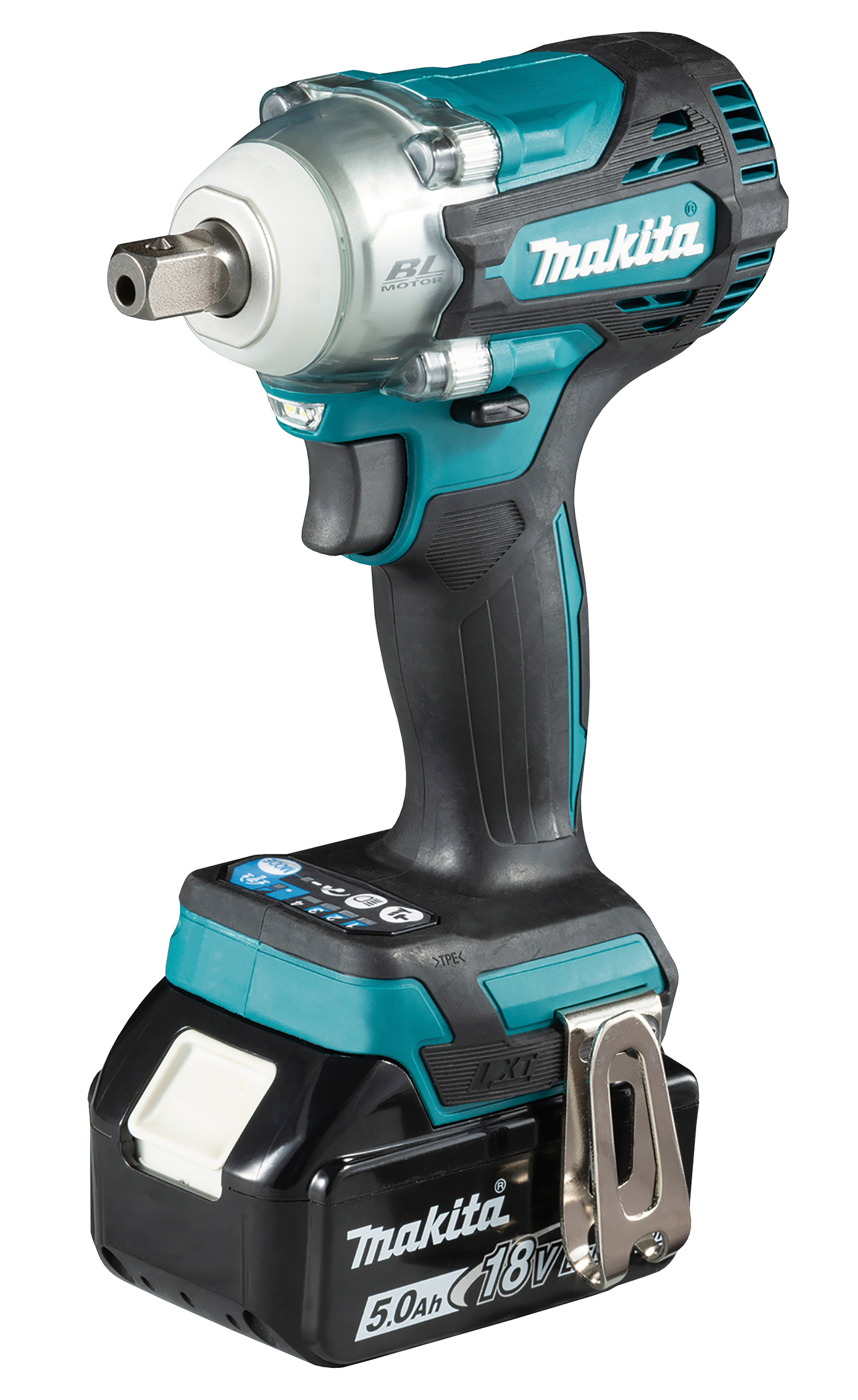 Mutterinväännin Makita DTW301RTJ 18V LXT 2x5,0Ah