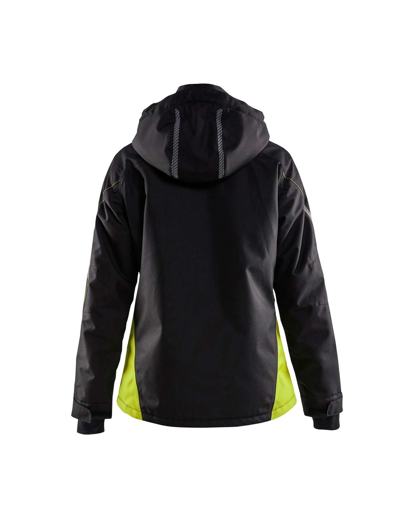 Naisten kuoritakki Blåkläder 497219779933 musta/keltainen