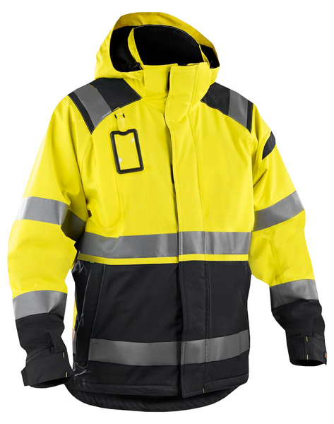 Kuoritakki Blåkläder Hi-Vis 498719873389 keltainen-mariininsininen