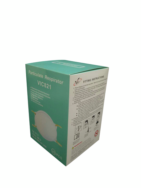 Hengityssuojain VIC821 FFP2 NR D 20kpl