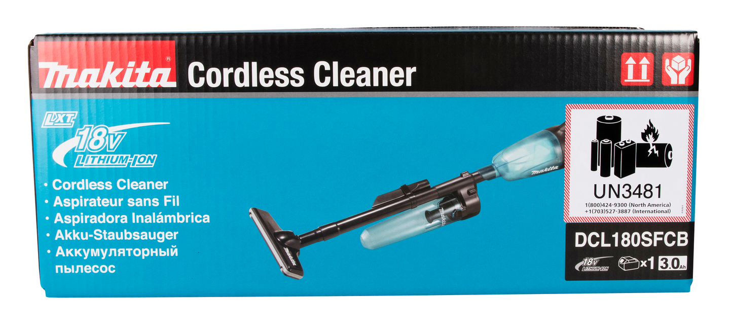 Akkuimuri Makita DCL180SFCB 18V 1x3,0Ah