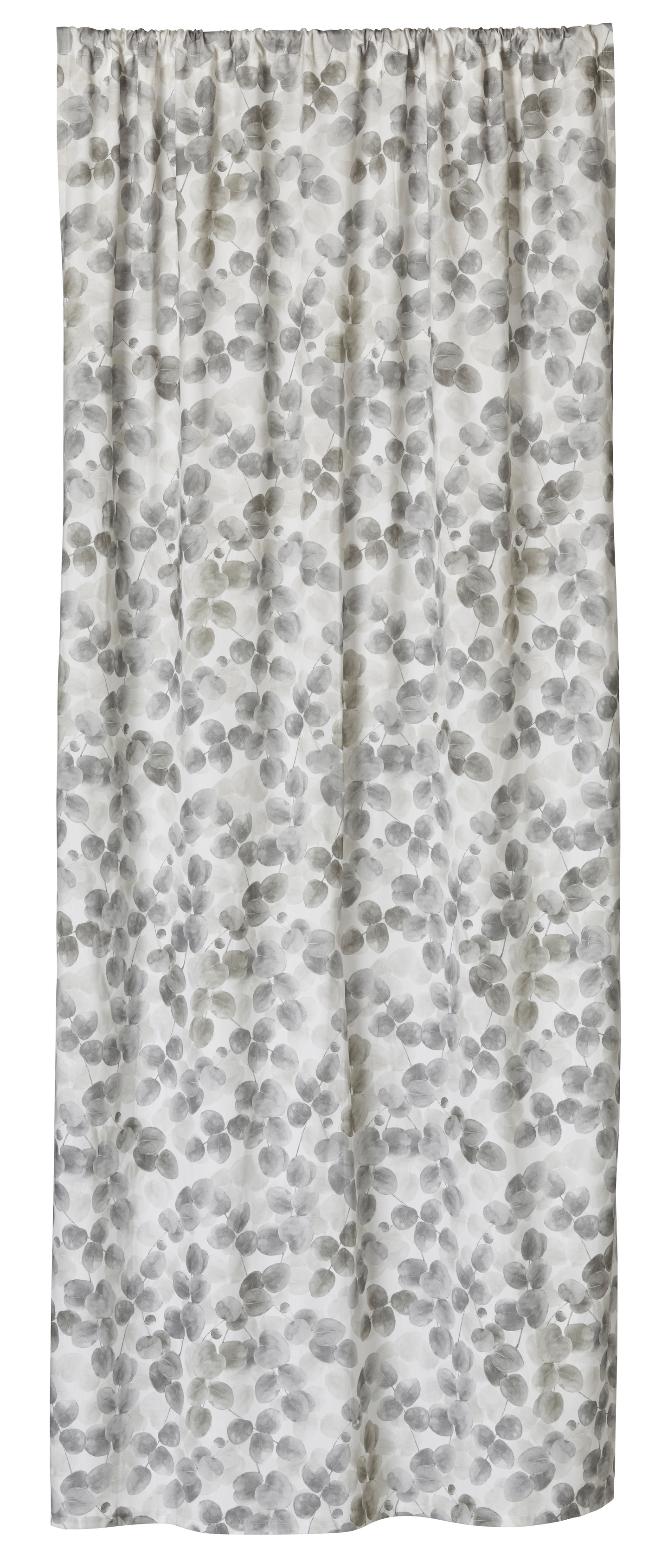 Valmisverho Cello Lehdet 135x240cm harmaa