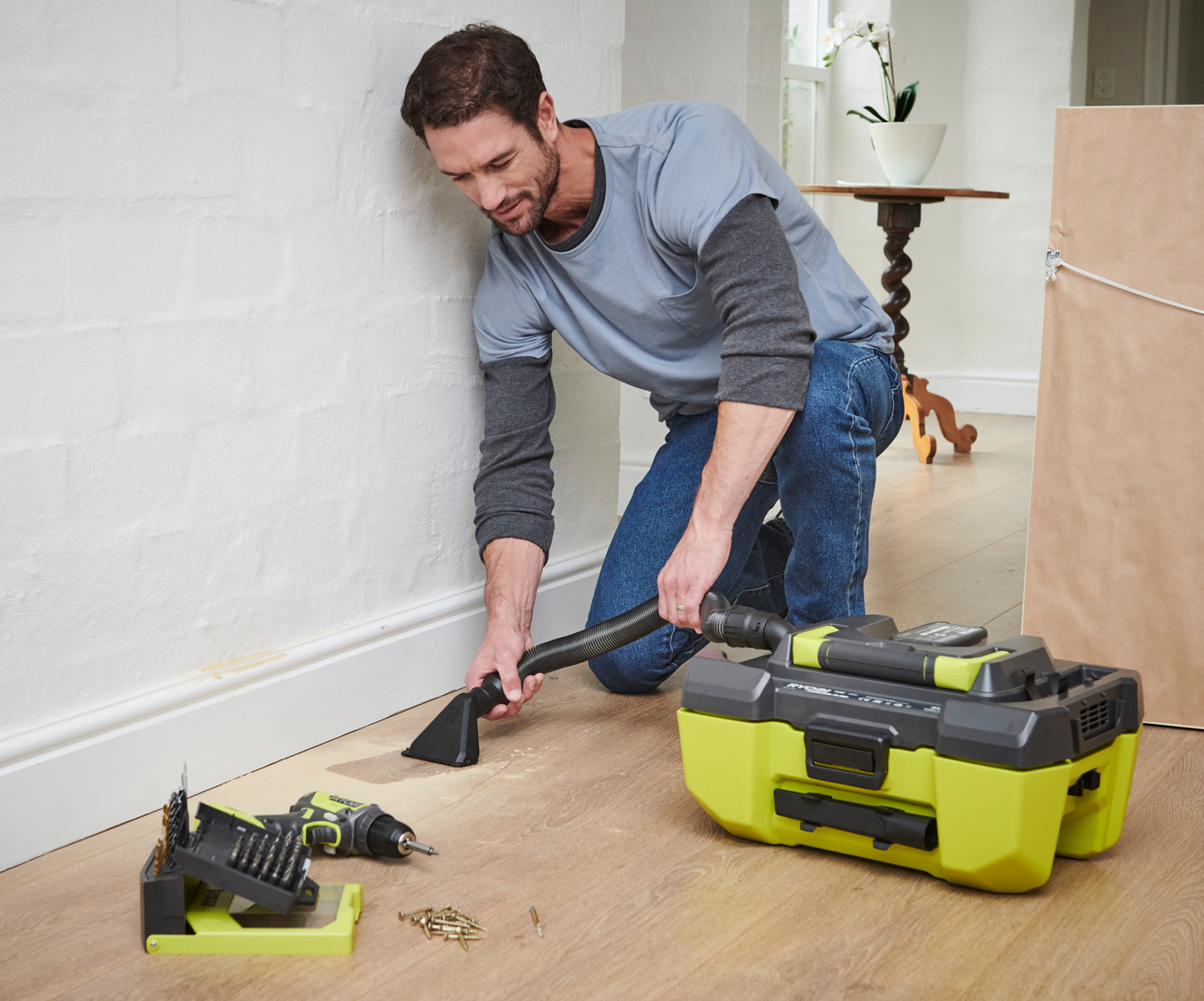 Akkuimuri Ryobi R18PV-0 18V ONE+ ilman akkua