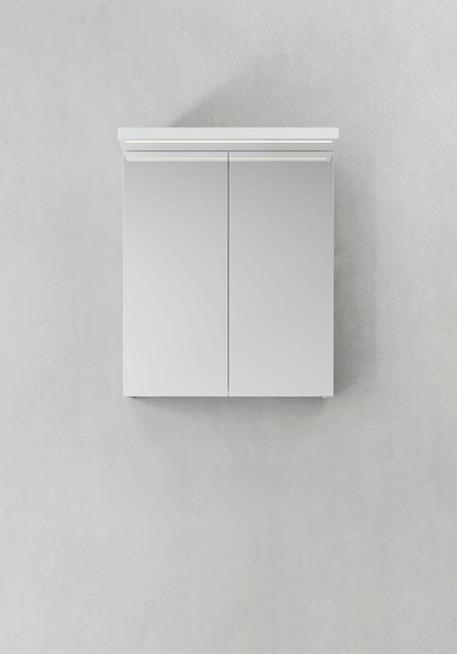 SPEGELSKÅP HAFA STORE LEDPROFIL VIT 600