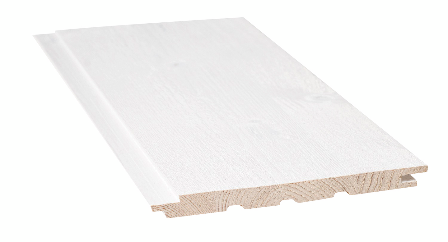 Sisustuspaneeli Siparila STRUKTUURI 15x176x2350 valkoinen STS PP 1,89m²