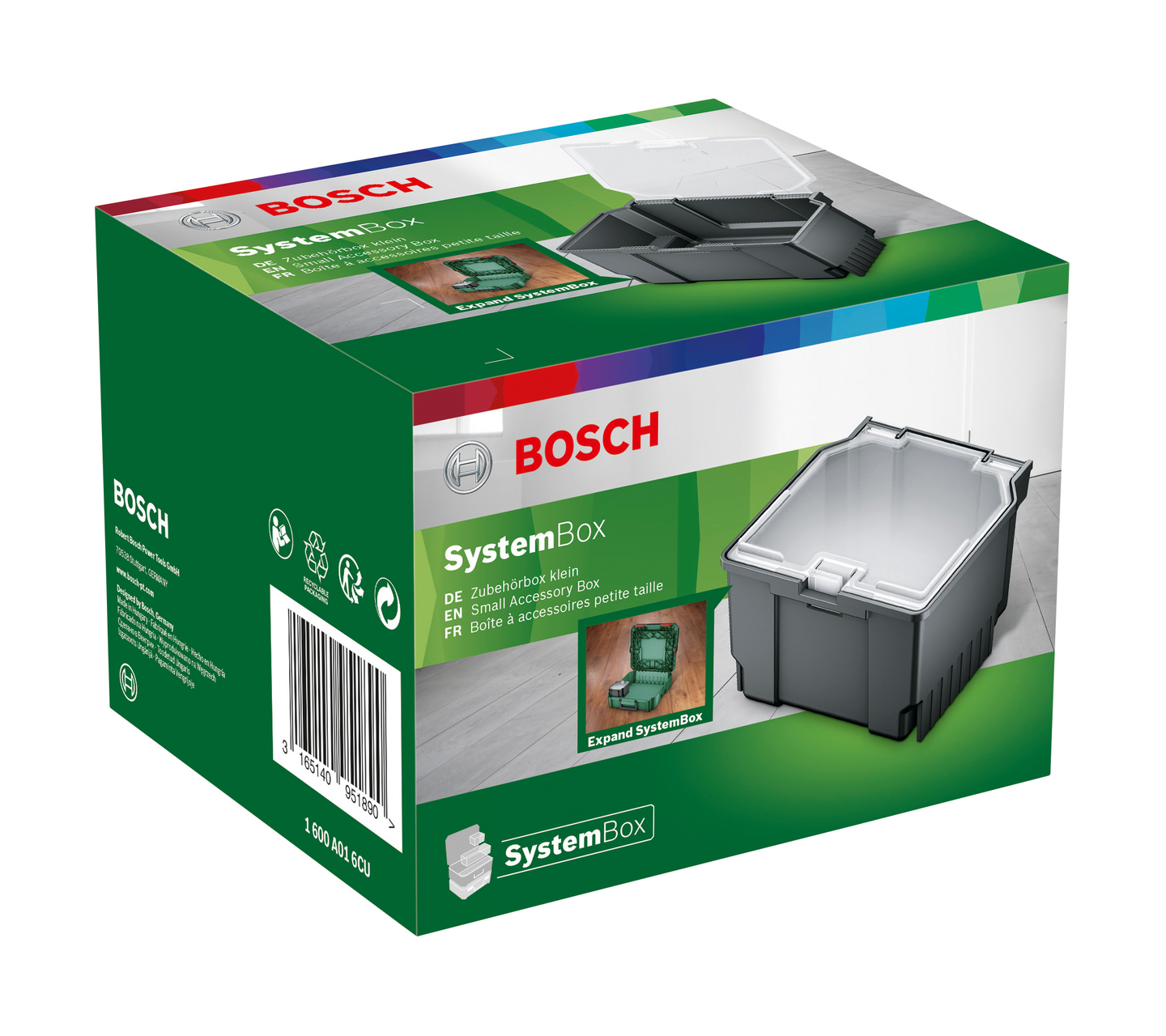 Tarvikelaatikko Bosch systembox small