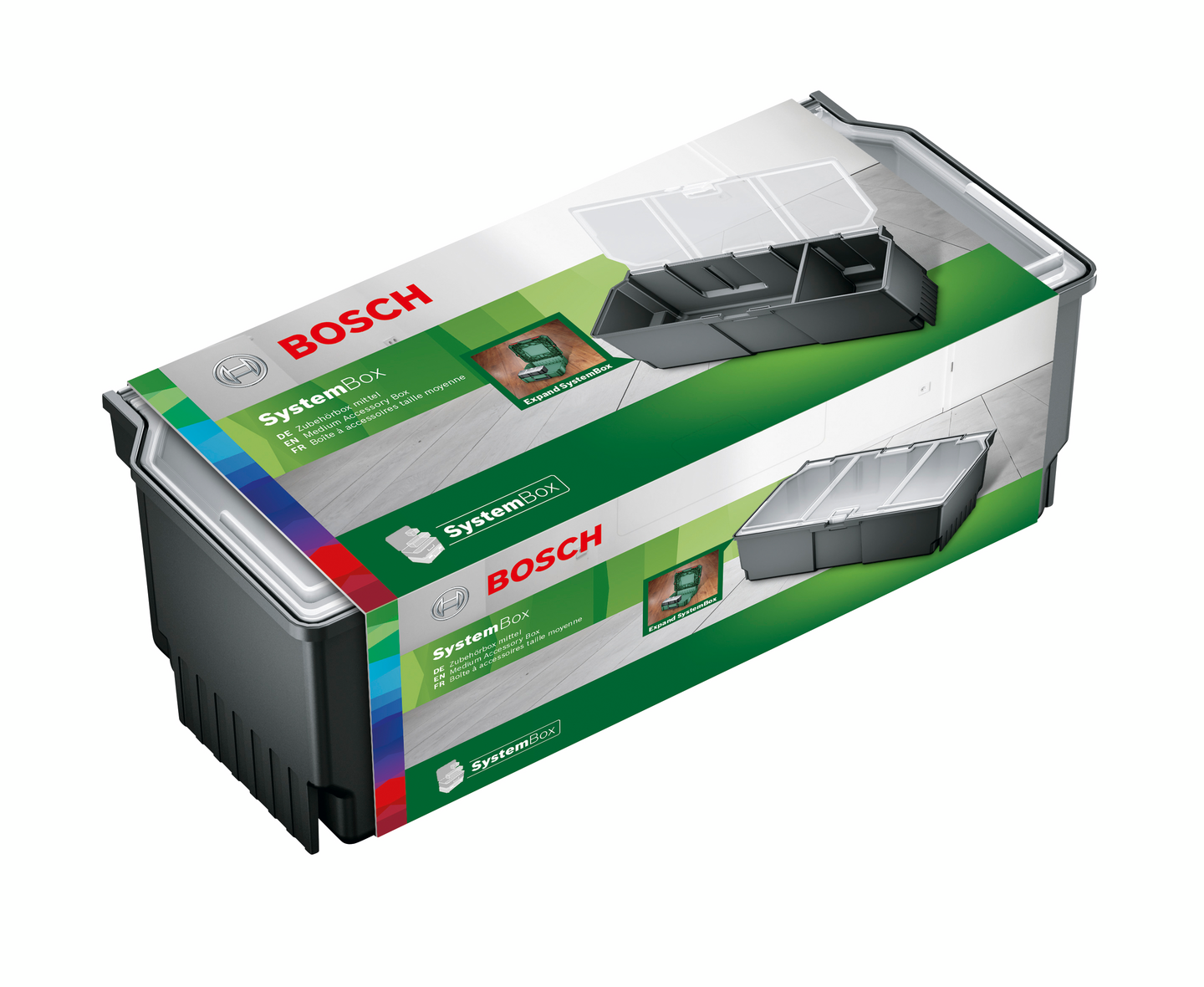 Tarvikelaatikko Bosch systembox medium