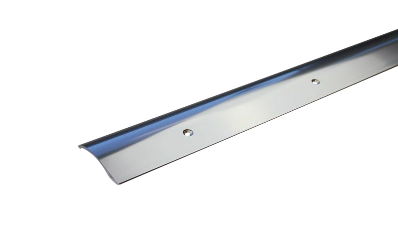 Eritasolista 60mm kromi-anodisoitu tasoero 0-24mm sileä 1000mm