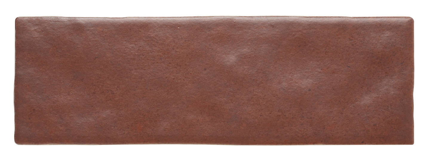 KAKEL MAGMA 6,5X20 BURGUNDY RÖD MATT 0,5