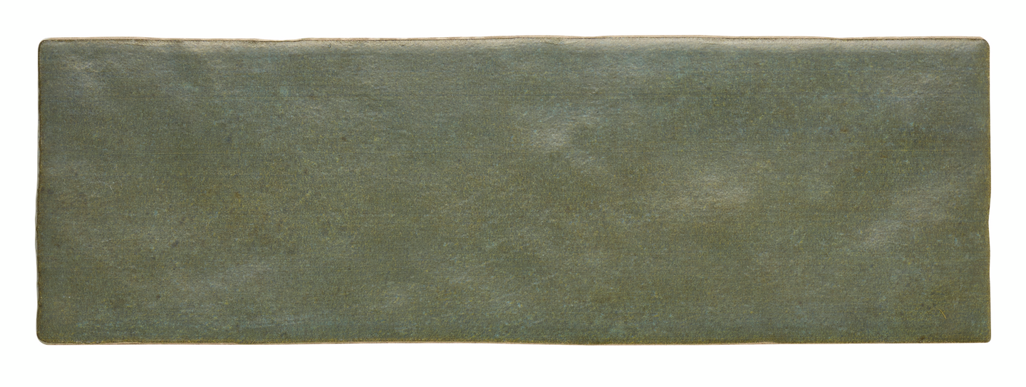 KAKEL MAGMA 6,5X20 GRÖN MATT 0,5M2