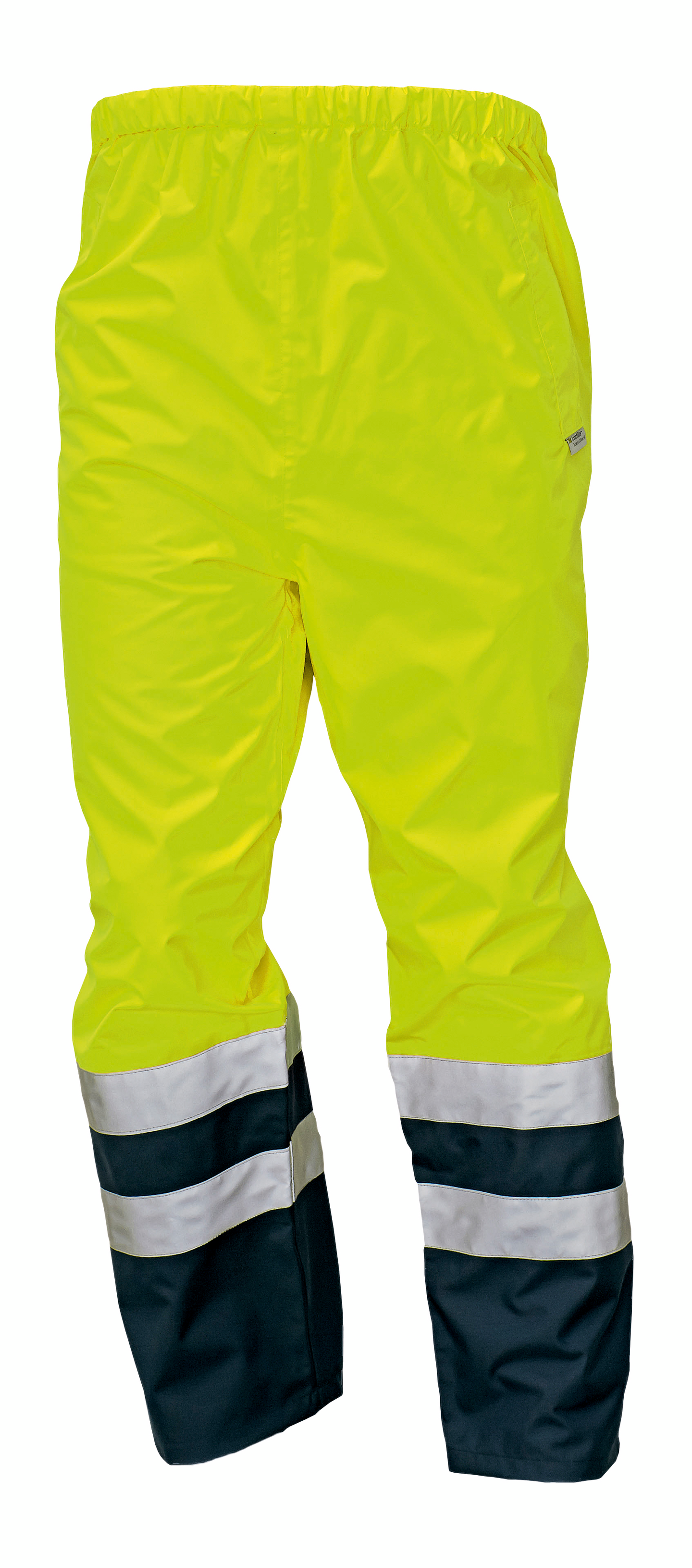 Sadehousut Cerva Epping Hi-Vis keltainen-tummansininen