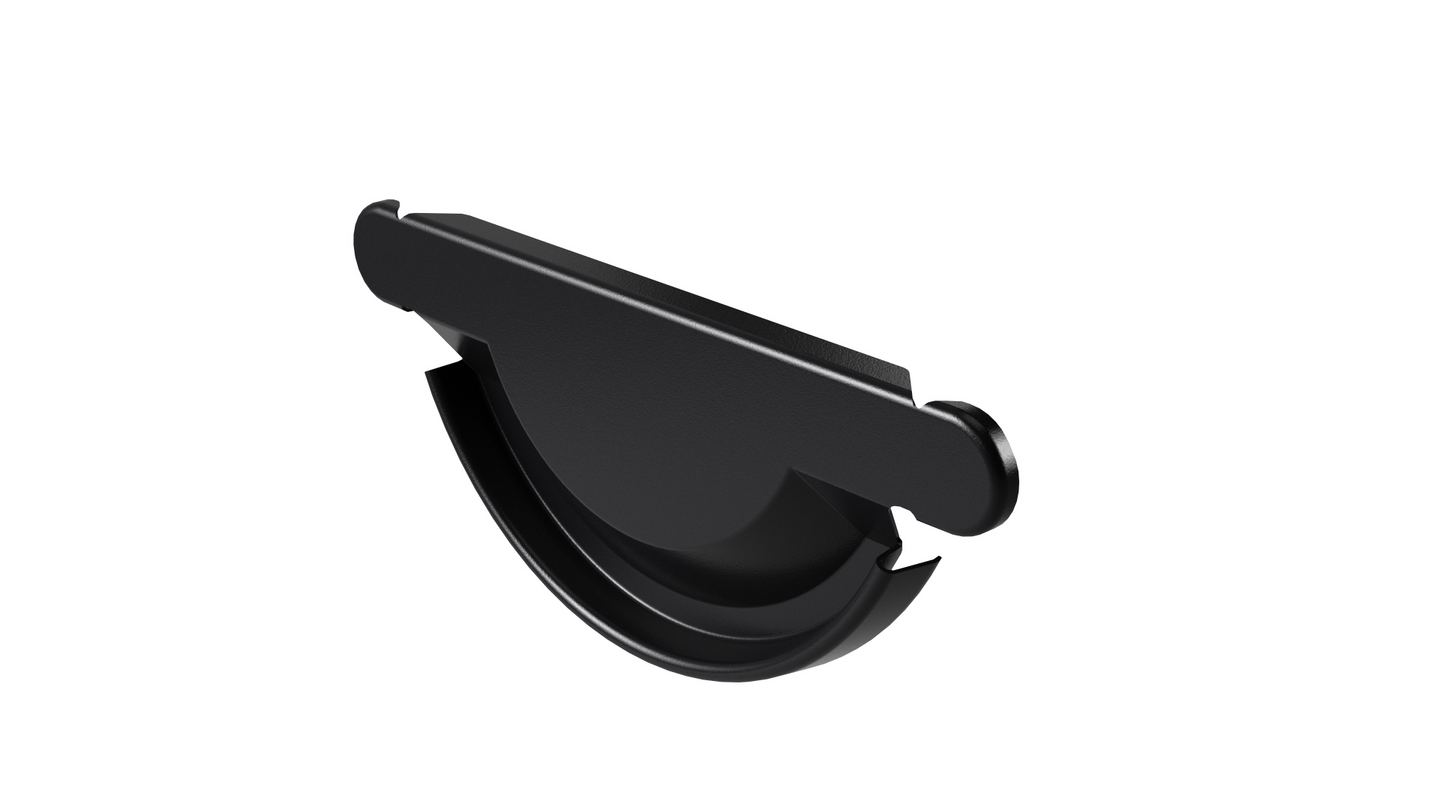 Kourun päätykappale Ruukki 125mm