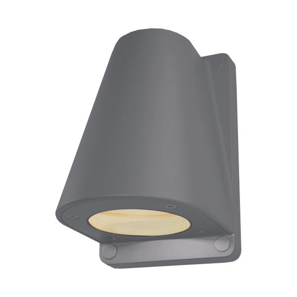 Pihapiirivalaisin Ensto Lumia AVN03GH IP44 50W GU10 G C grafiitinharmaa