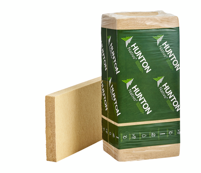 TRÄFIBERISOLERING HUNTON 100MM 100X565X1220MM 2,757M²