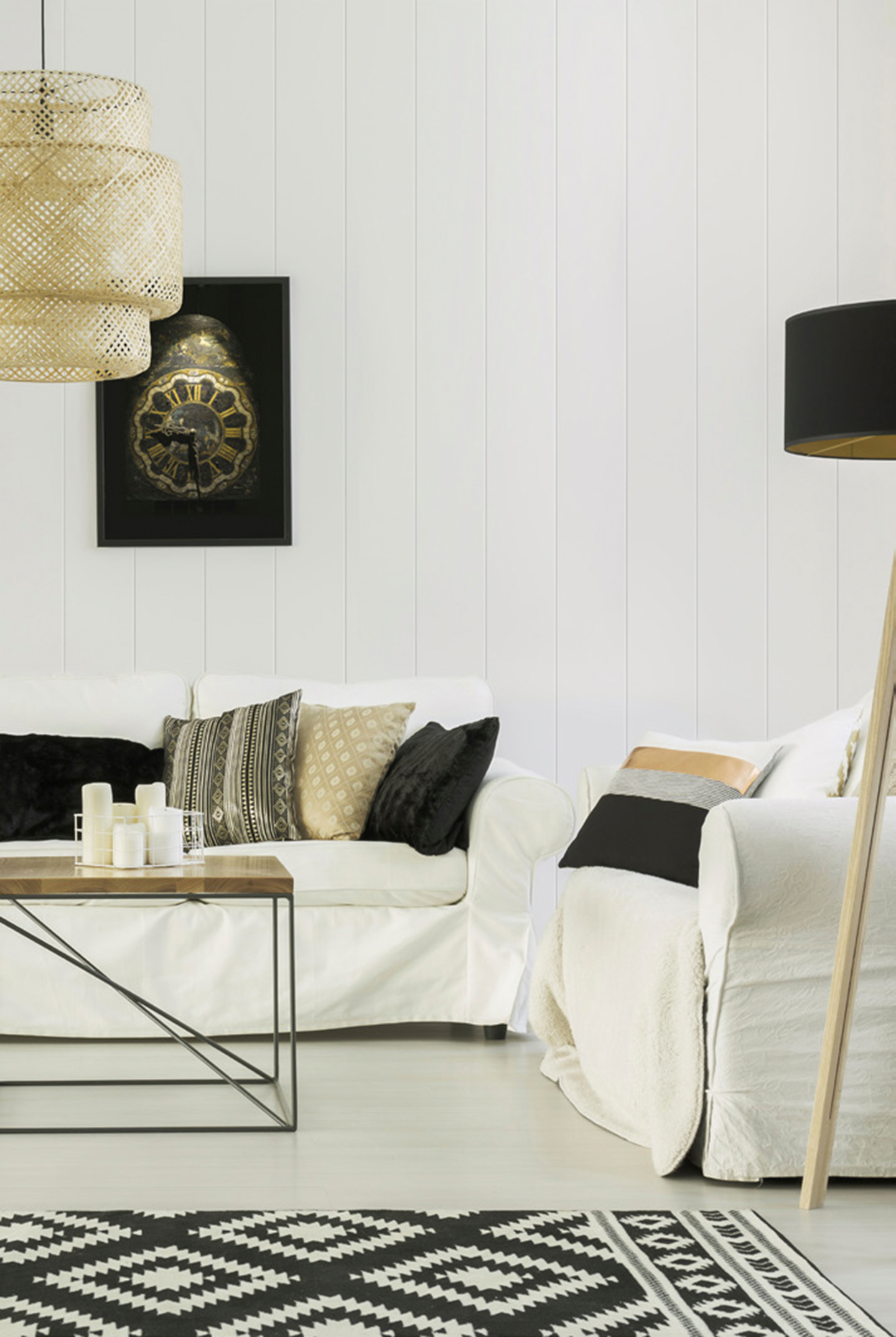 Sisustuspaneeli Goodiy 8x154x2080 MDF white