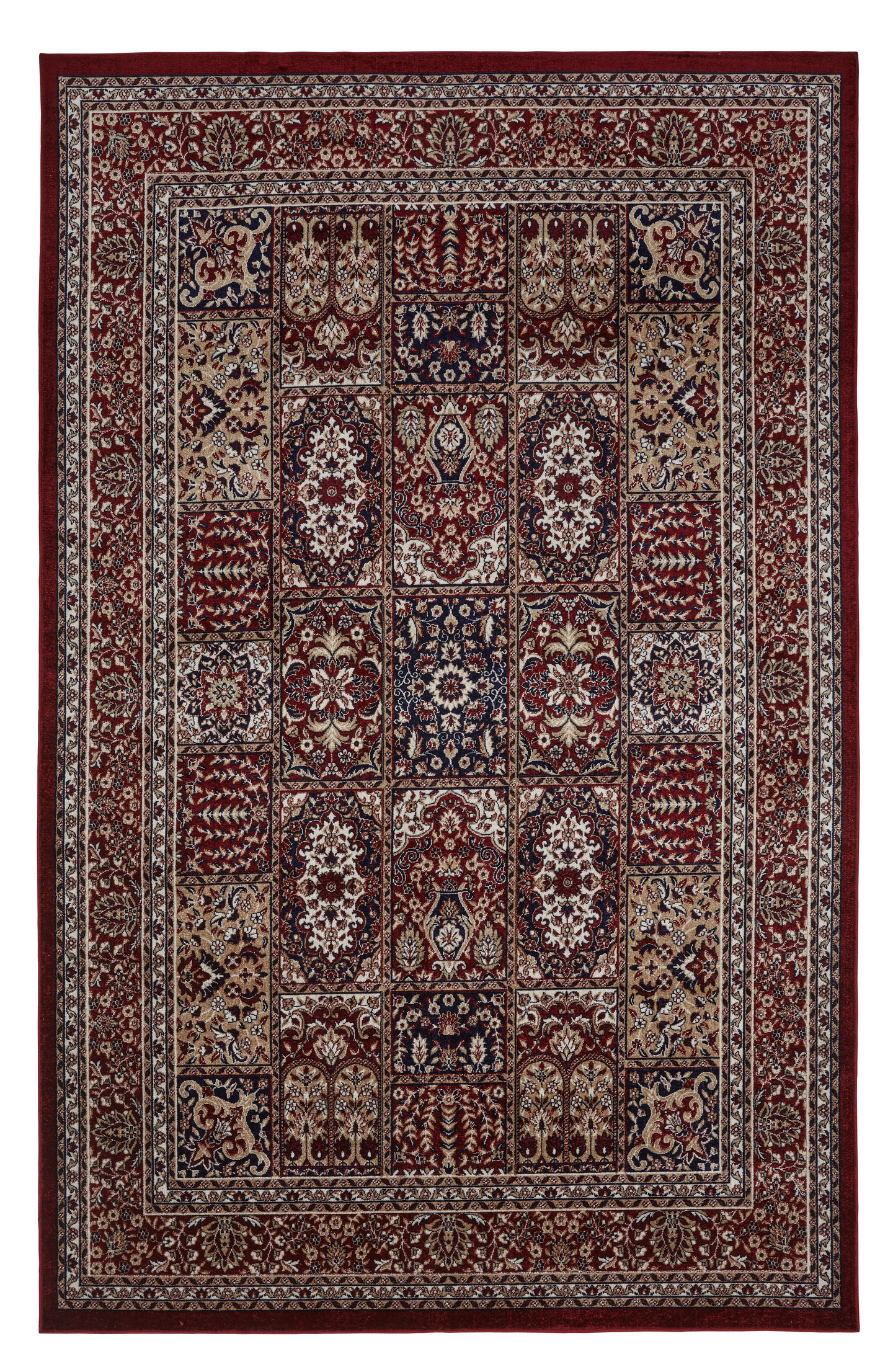 Sisustusmatto Jaipur 150x230cm punainen