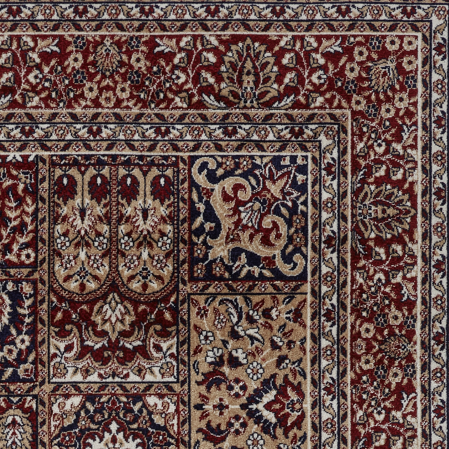 Sisustusmatto Jaipur 150x230cm punainen