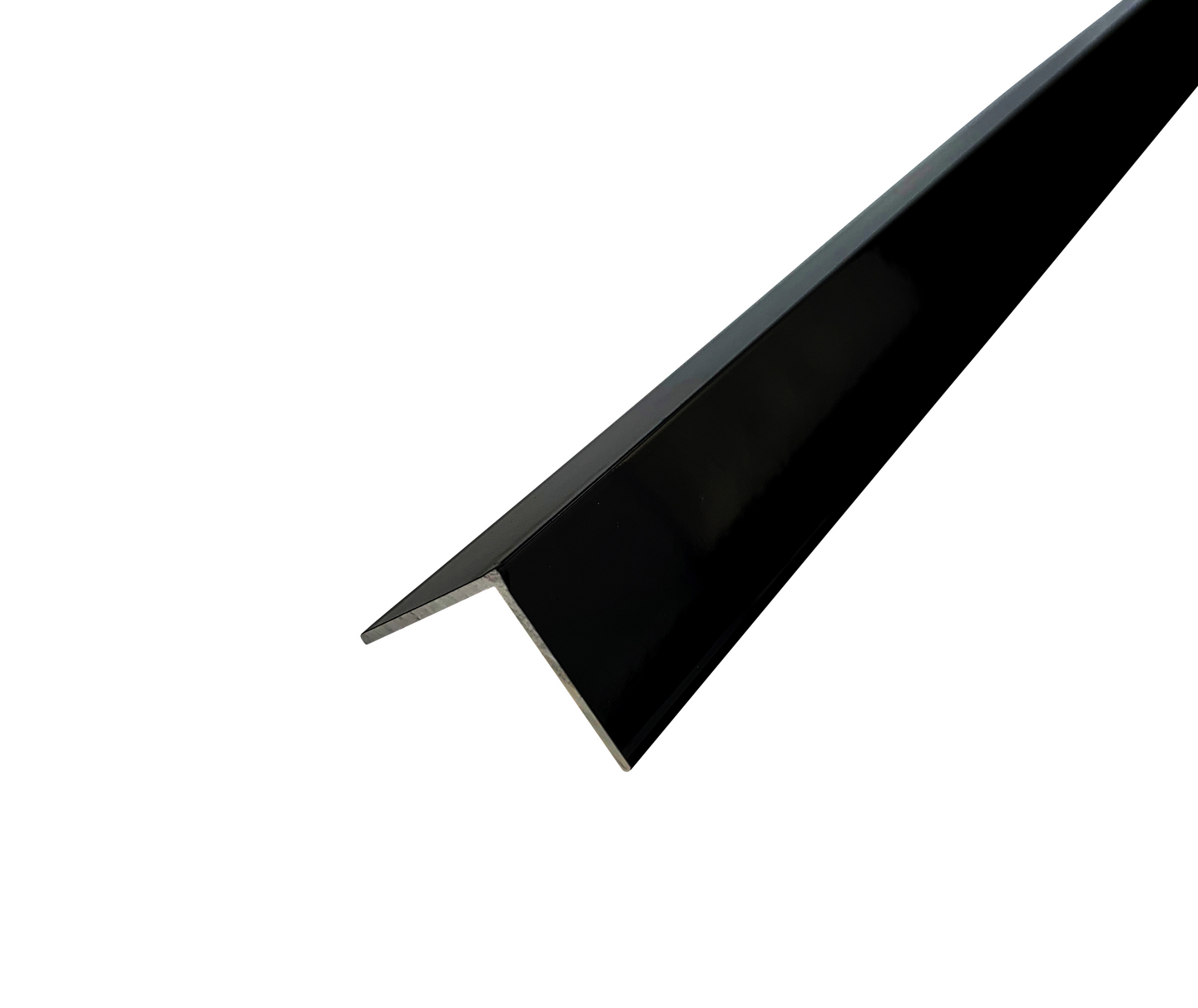 Kulmalista 25x25mm L4T BL3 3m teippikiinnitys musta