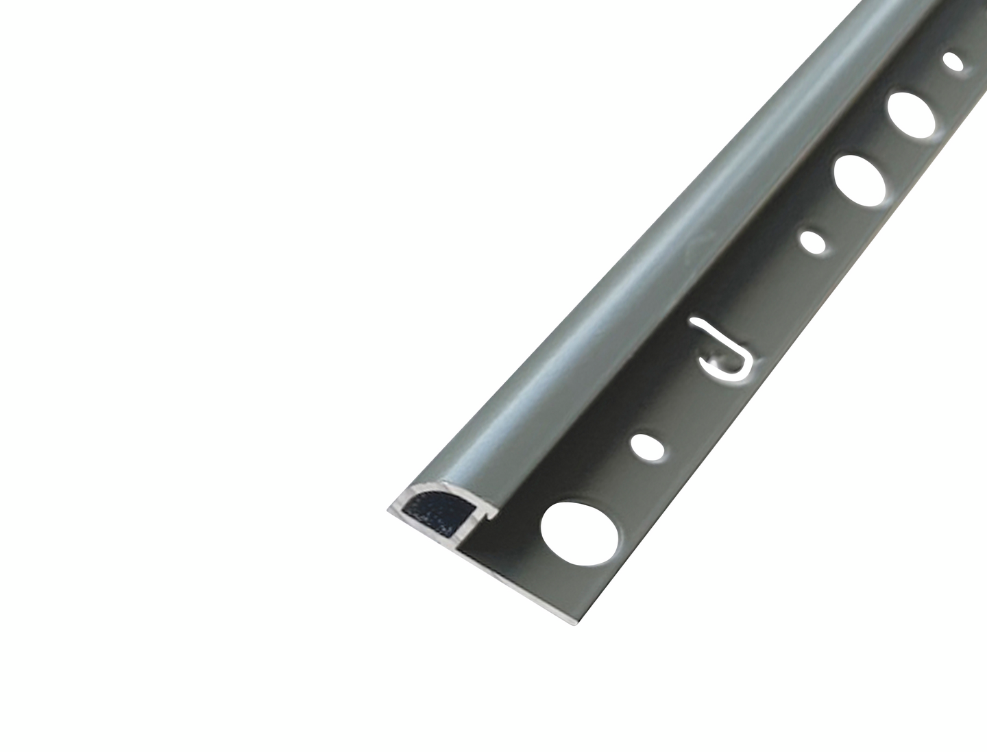 Laattalista Dione 10mm 2,5m Mouse Grey