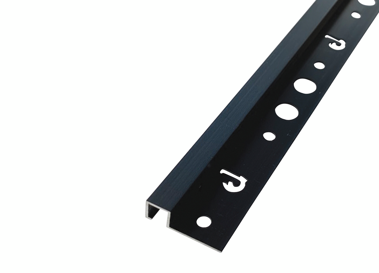 Neliölaattalista Dione 10mm 2,7m Carbon Black