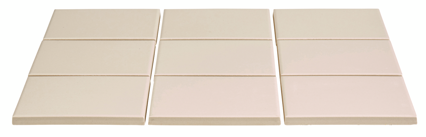 KLINKER CELLO AAVA 9,7X9,7 NATVIT, R10/B 0,97M2