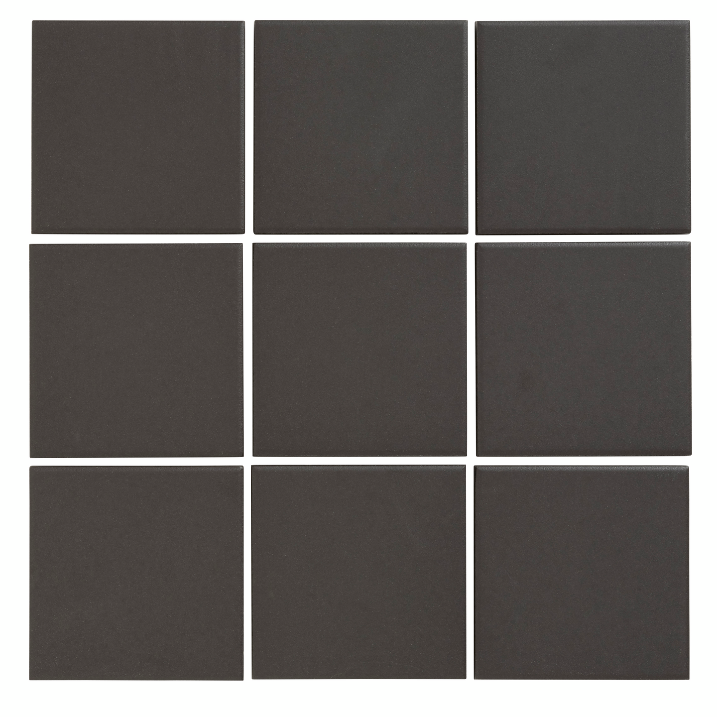 KLINKER CELLO AAVA 9,7X9,7 SVART, R10/B 0,97M2