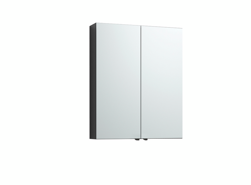 Peilikaappi Svedbergs Intro 55x15x70cm 295255 grafiitinharmaa metallia