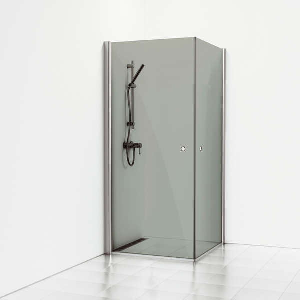 Suihkukulma Svedbergs Skoga suora 80x80x198 kiilt/savulasi rengasvedin