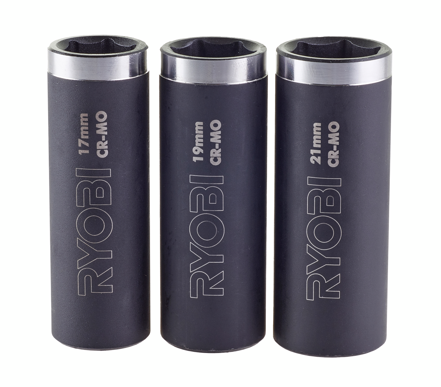 Hylsysarja Ryobi RAKPISOC3 3kpl 17-19-21mm 1/2" karakoko