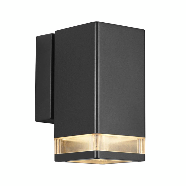 Ulkoseinävalaisin Nordlux Elm GU10 alaspäin musta