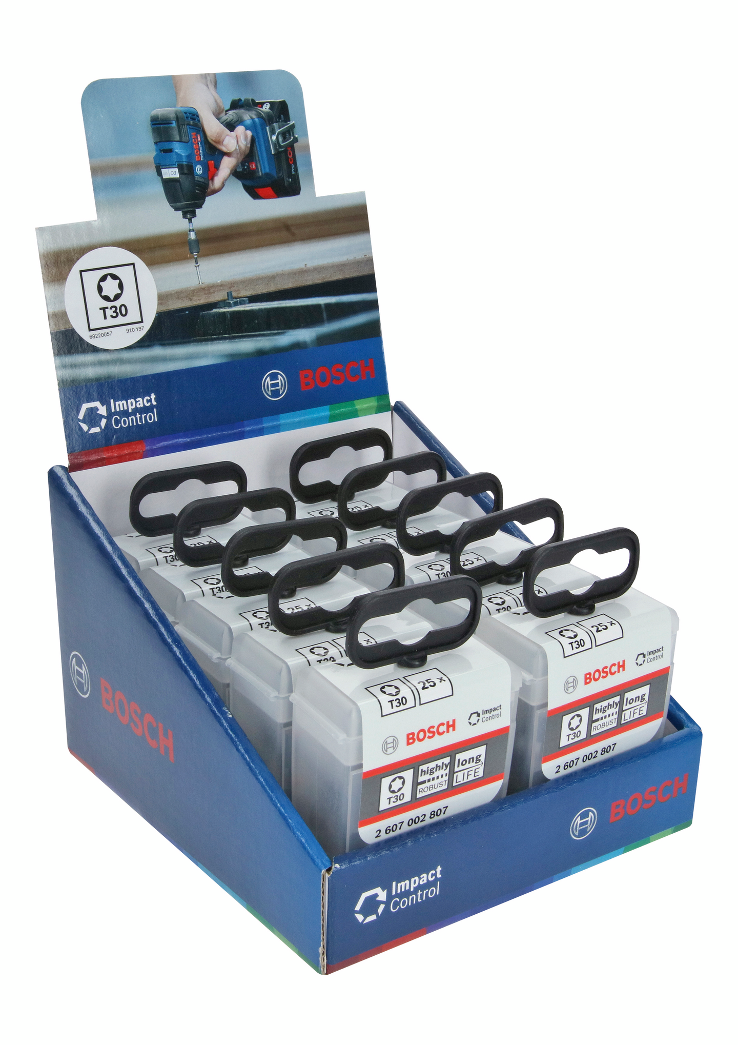 BITS BOSCH IMPACT TICTAC TX30 25MM 25ST