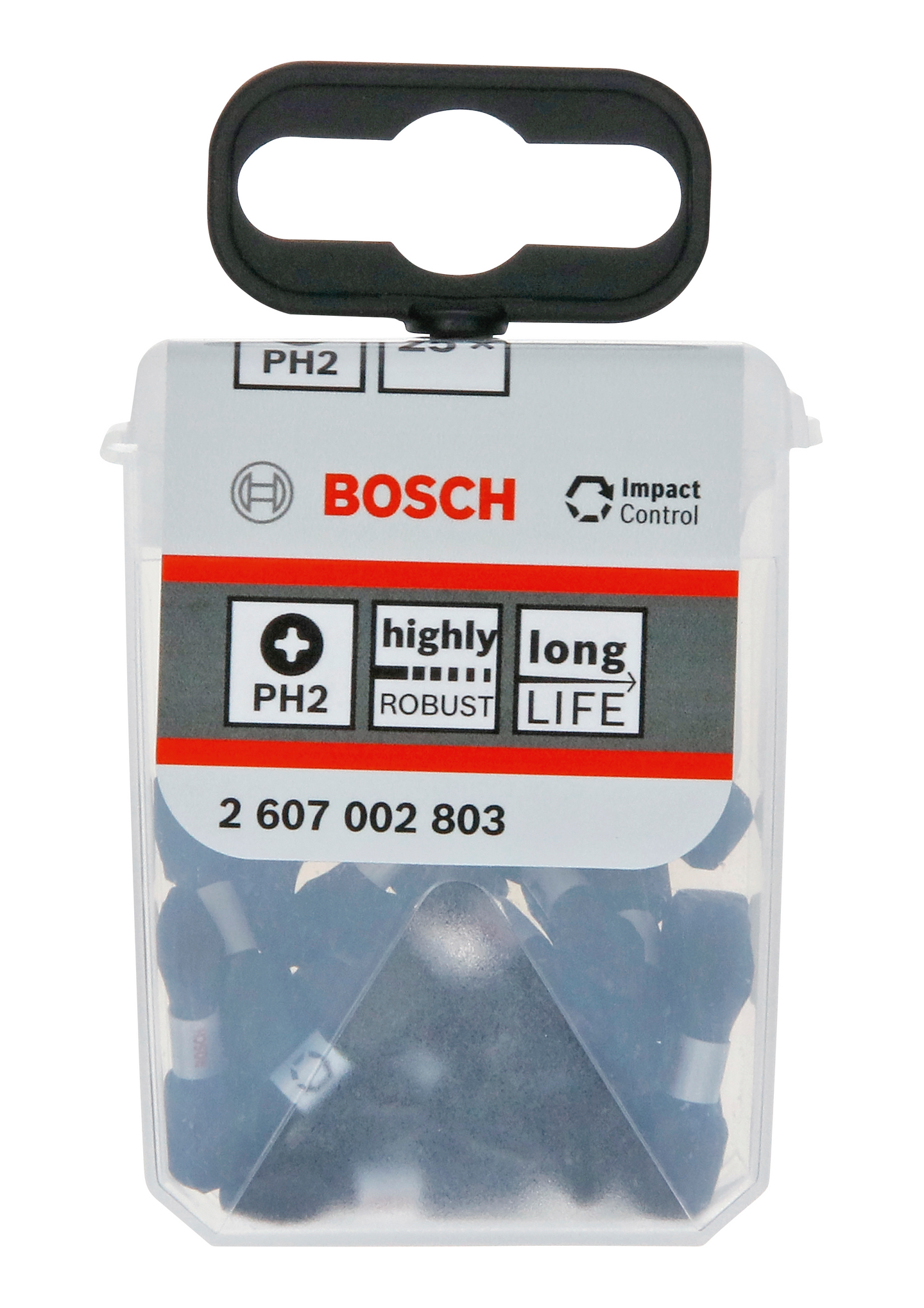 BITS BOSCH IMPACT TICTAC PH2 25MM 25ST