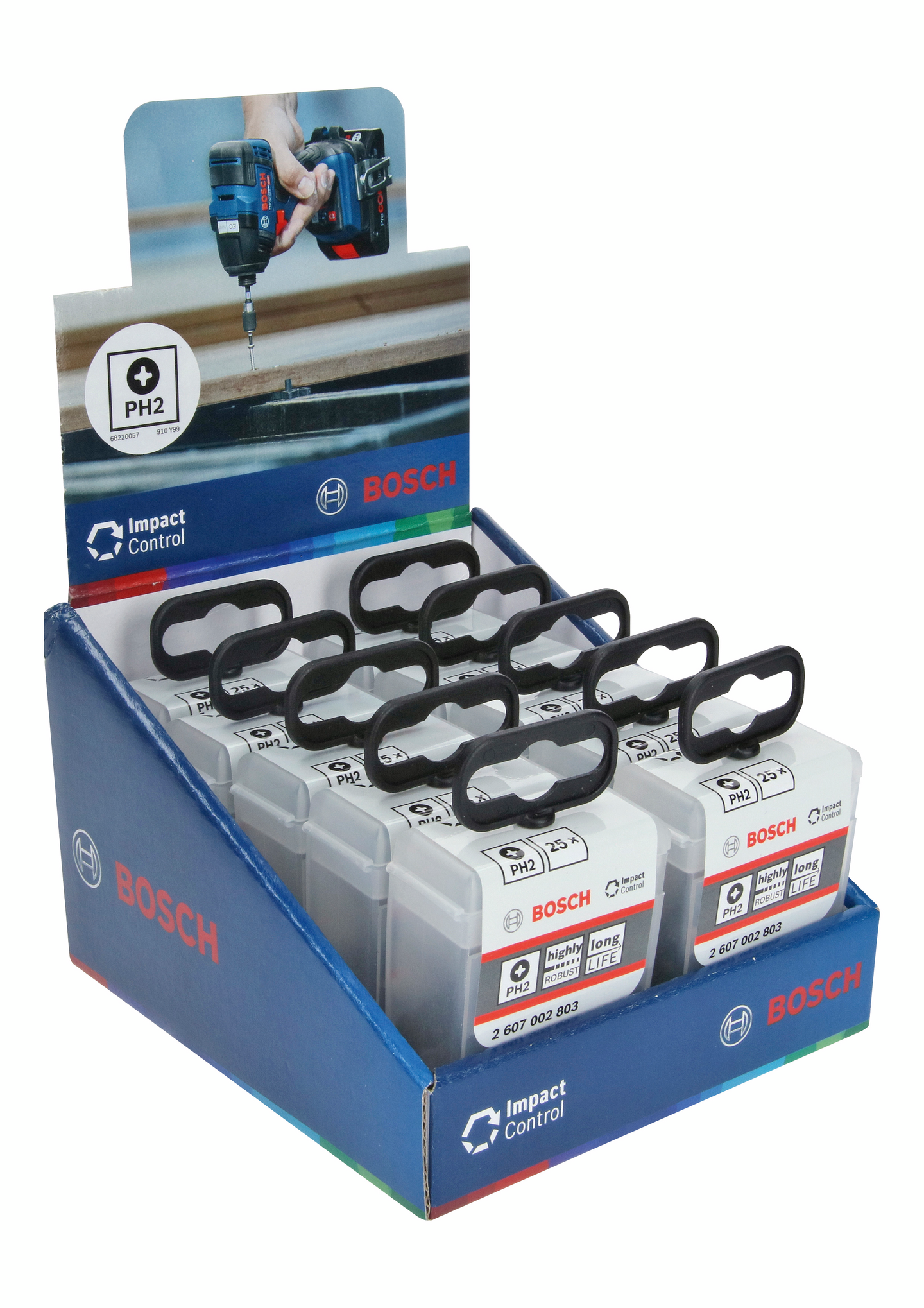 BITS BOSCH IMPACT TICTAC PH2 25MM 25ST