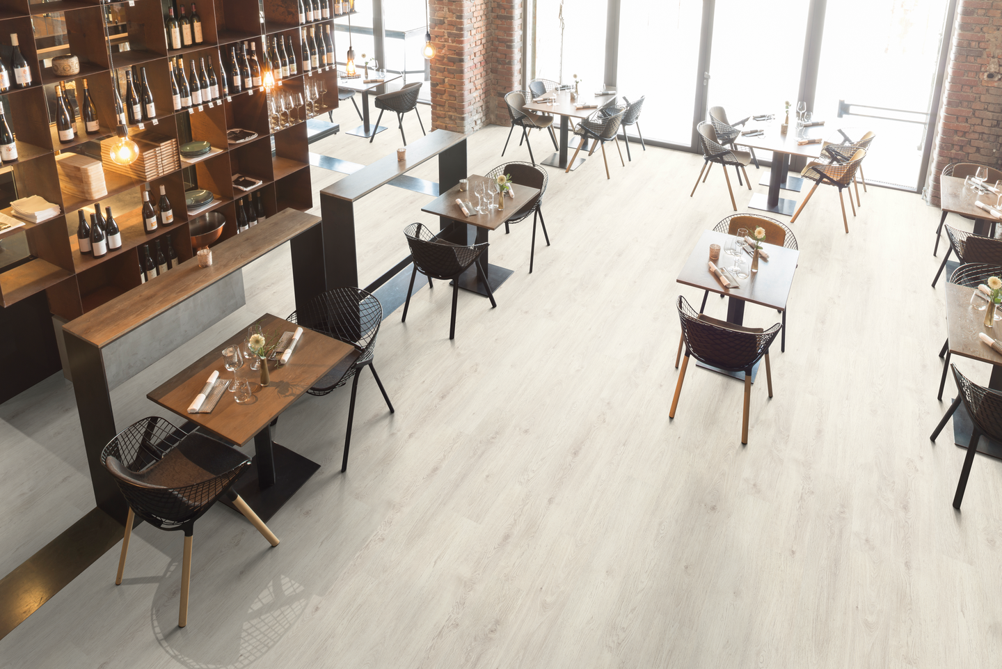 Laminaatti Egger Pro EPL034 tammi Cortina valkoinen H1052