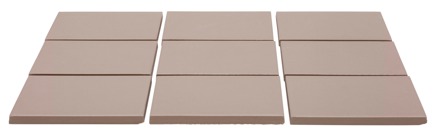 KLINKER CELLO AAVA 9,7X9,7 BRUN, R10/B 0,97M2