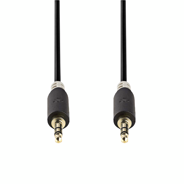 Kaapeli Nedis 3,5mm U-U 0,5m