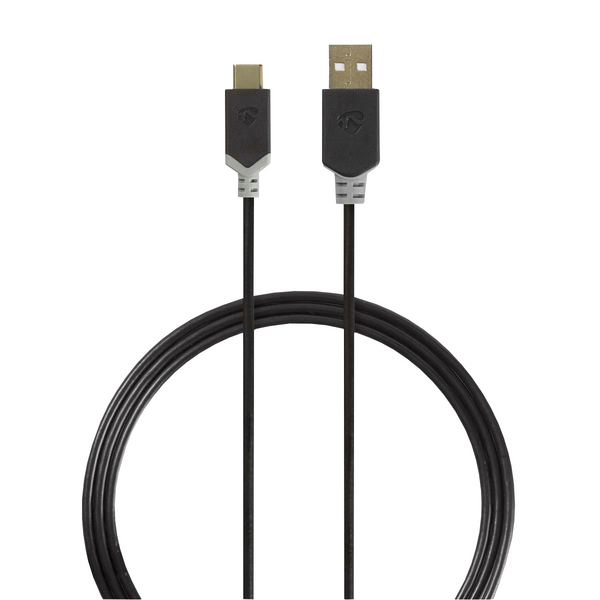 Kaapeli Nedis USB-C 2.0 USB-A uros - USB-C uros 1m