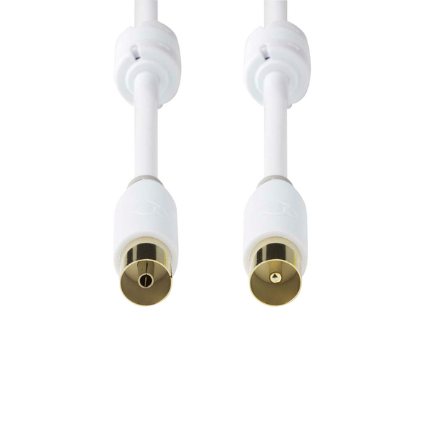 Antennikaapeli Nedis Coax uros - Coax naaras 5m