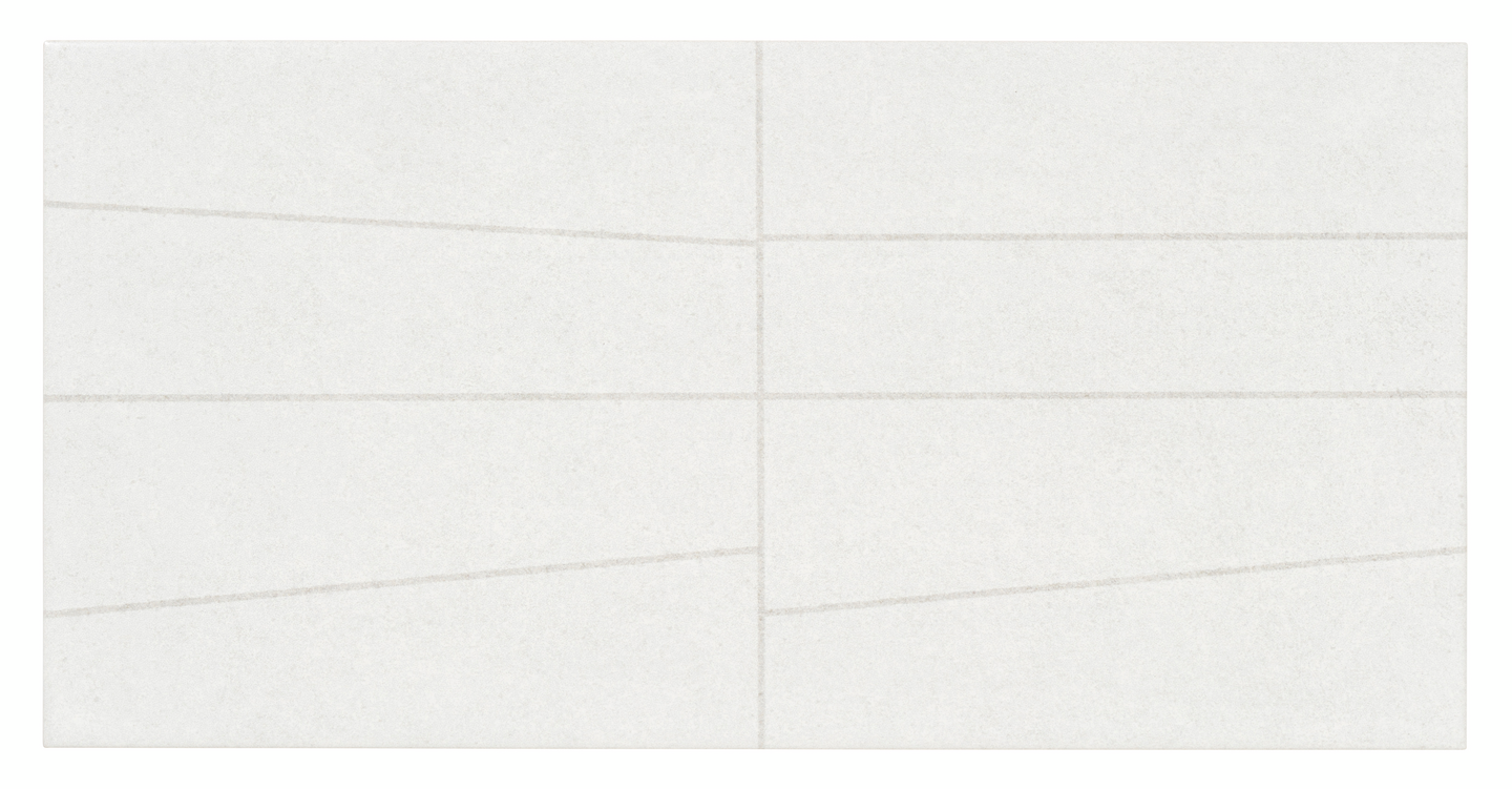 Kuviolaatta Cello Urban Aquarel 20x40 geometrinen valkoinen 1,2m²