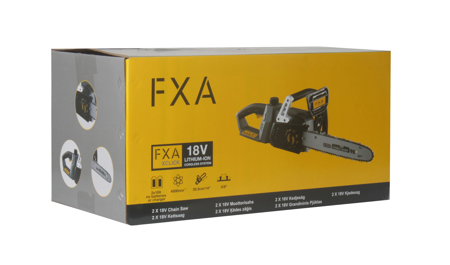 Akkuketjusaha FXA 2x18V XCLICK runko