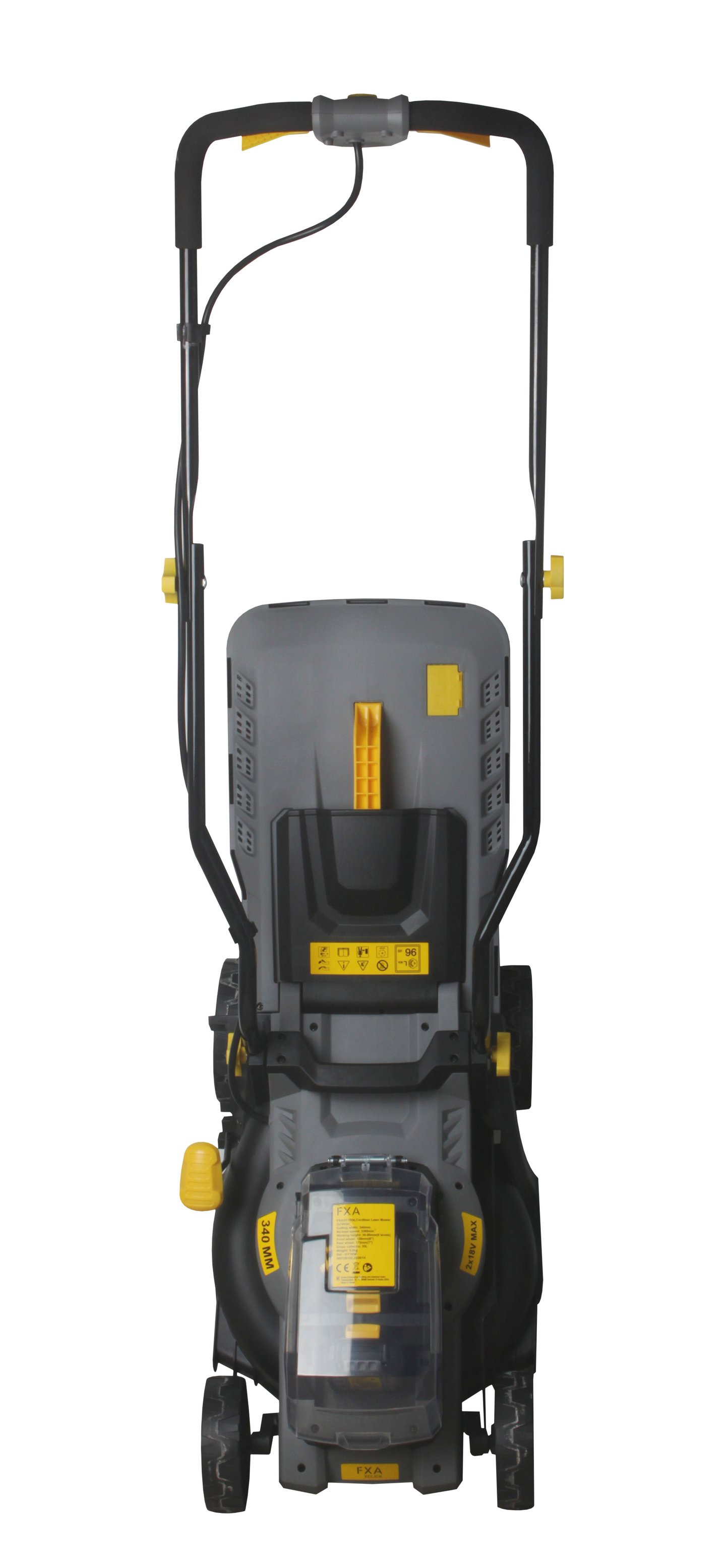 Akkuruohonleikkuri FXA 2x18V XCLICK 34cm runko