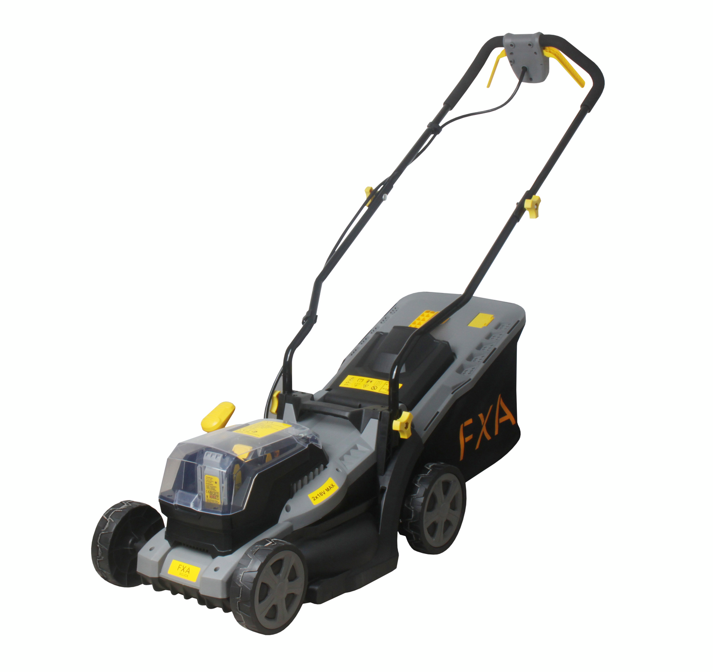 Akkuruohonleikkuri FXA 2x18V XCLICK 34cm runko