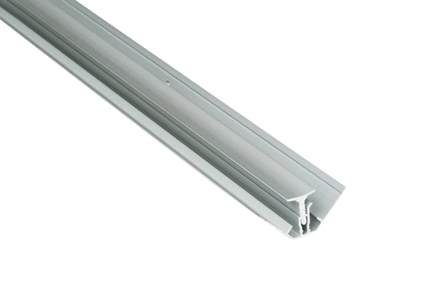 Sisäkulmalista Fibo 2-osainen 90 astetta 2400mm alumiini
