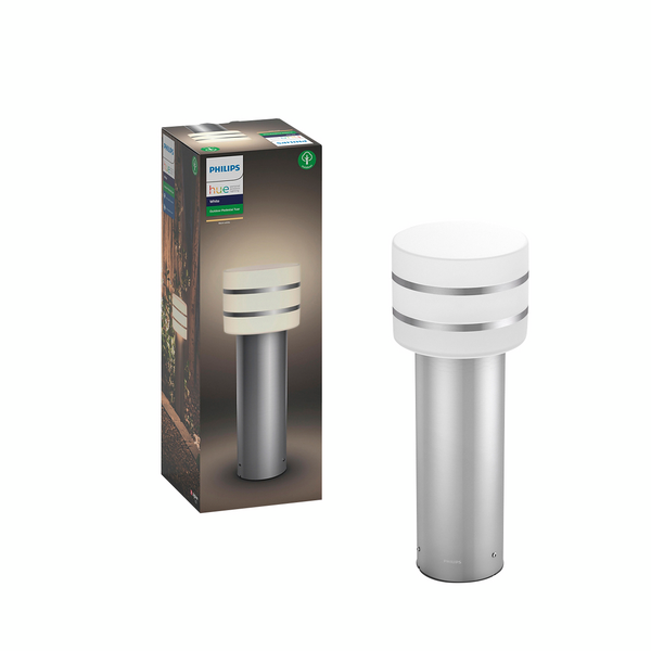Ulkopylväsvalaisin Philips Hue Tuar 9,5W pieni teräs