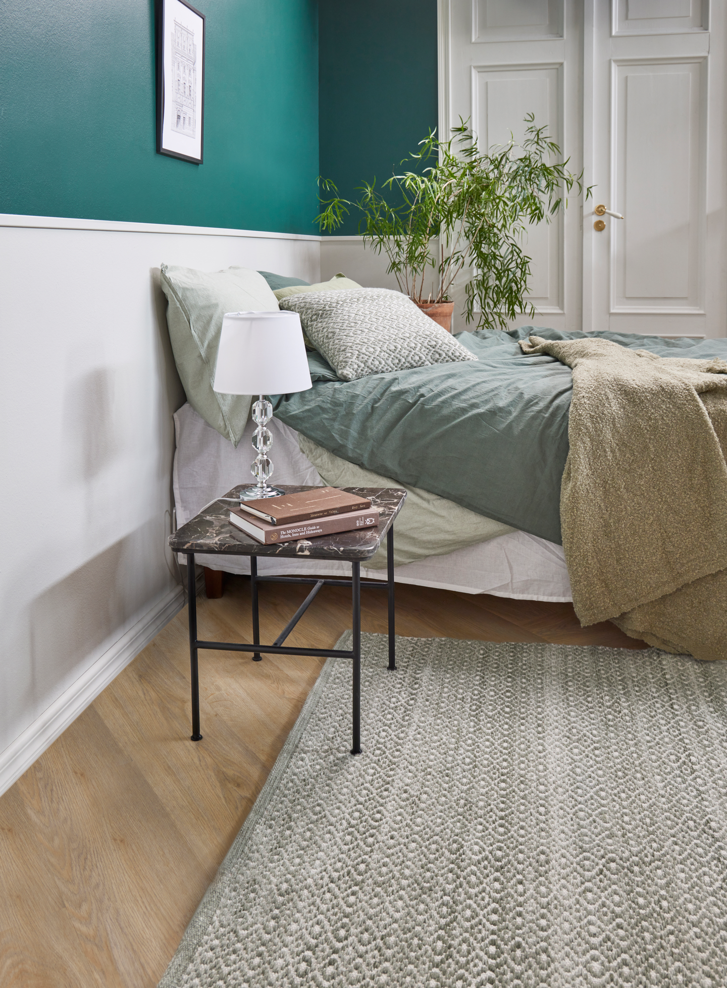 Sisustusmatto Cello Inari 160x230cm vihreä