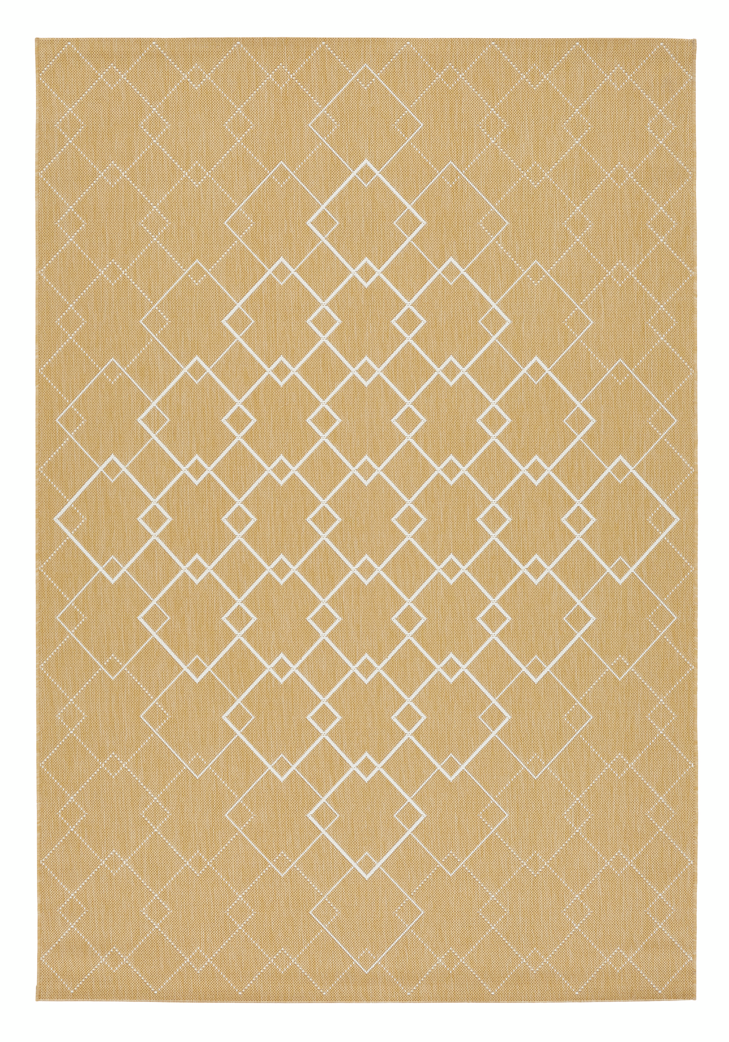 Sisustusmatto Vetro 135x190cm keltainen