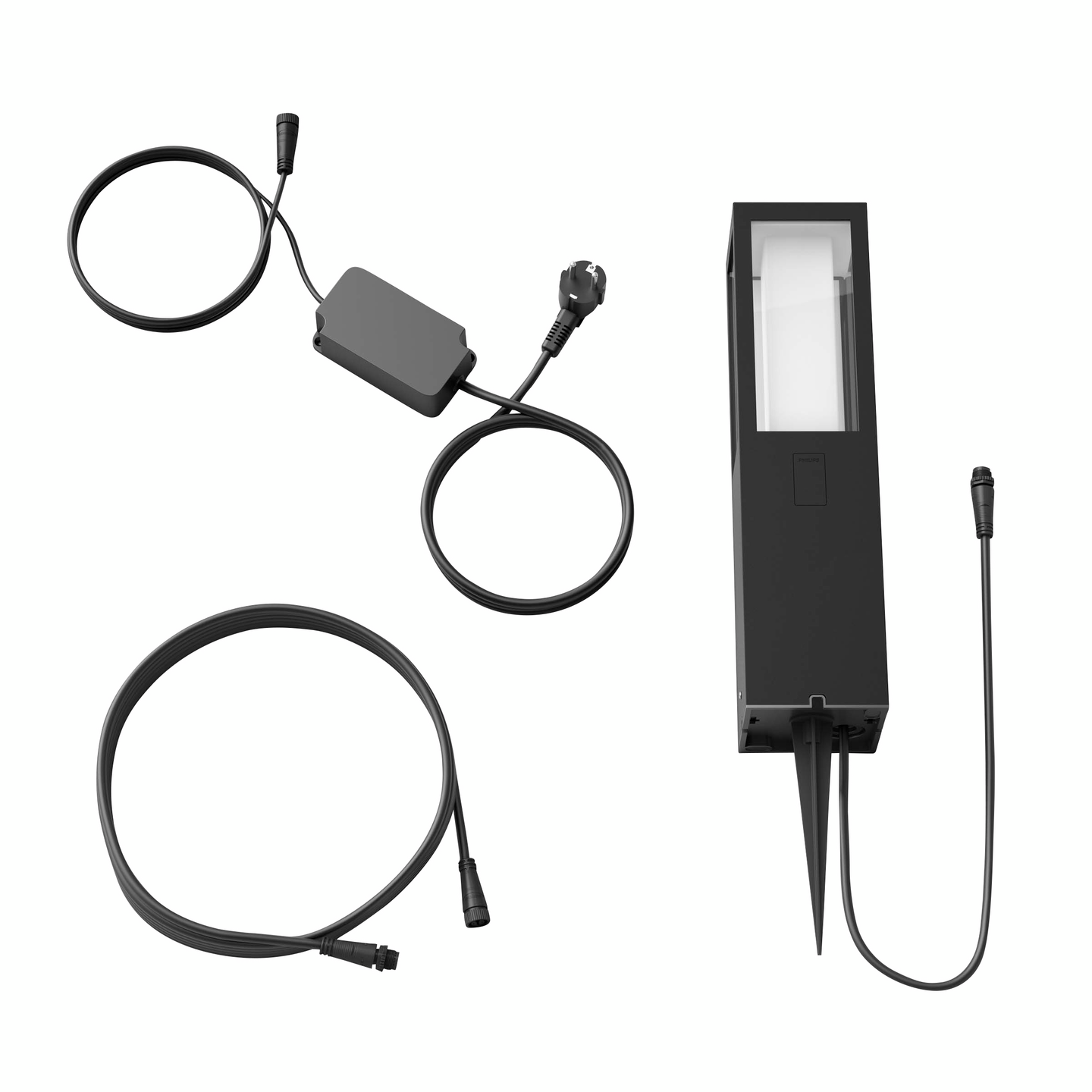 Ulkopylväsvalaisin Philips Hue Impress peruspakkaus musta