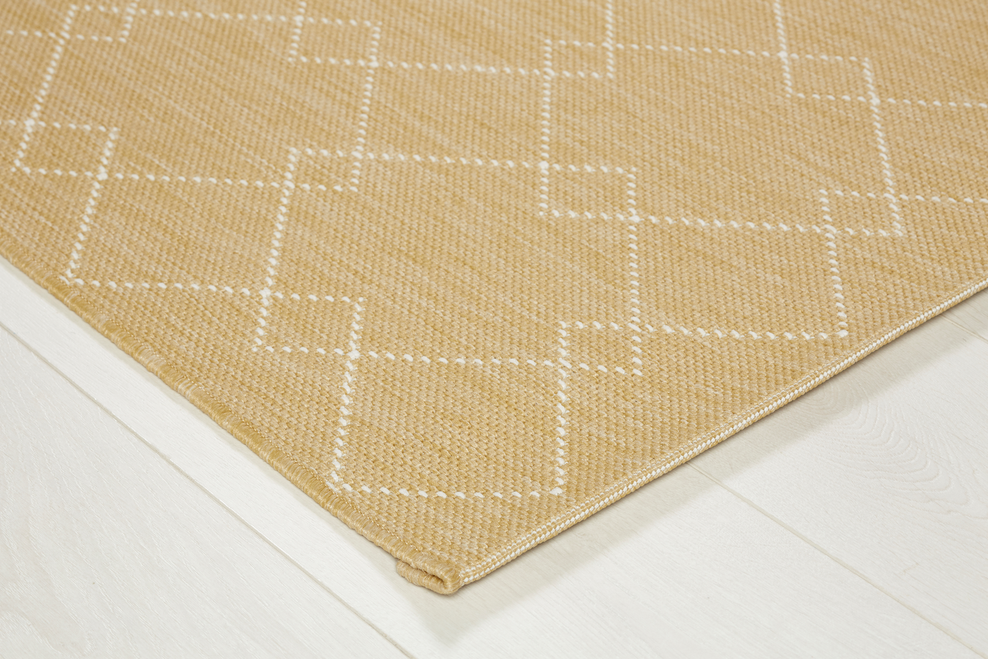 Sisustusmatto Vetro 160x230cm keltainen