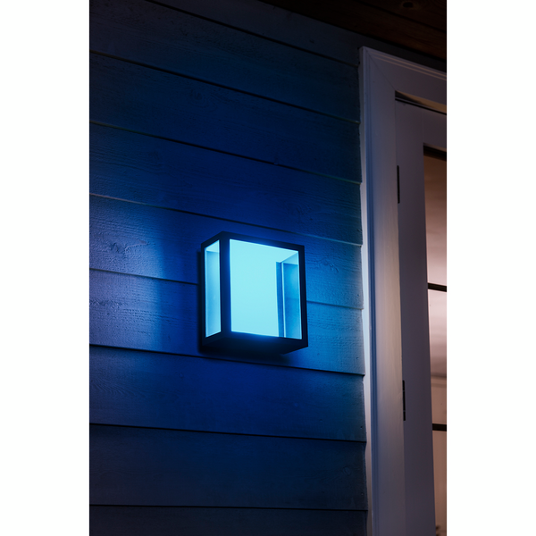 Ulkoseinävalaisin Philips Hue Impress suuri musta